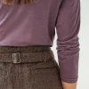 Pantalón ancho con pinzas de cáñamo y algodón orgánico - Imagen 2